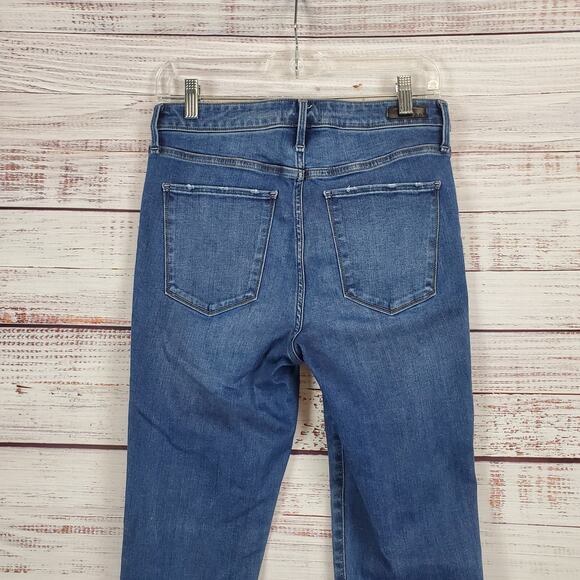 Abercrombie & Fitch Simone High Rise Super Skinny Jeans Distressed Cabincore 8 - Picture 7 of 13